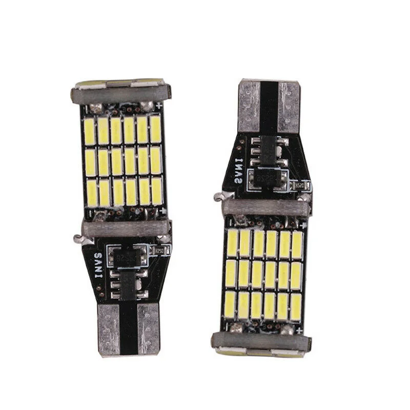Широкоугольные светодиодсветодиодный лампы 45 SMD 4014 супер яркие белые 10 шт. |