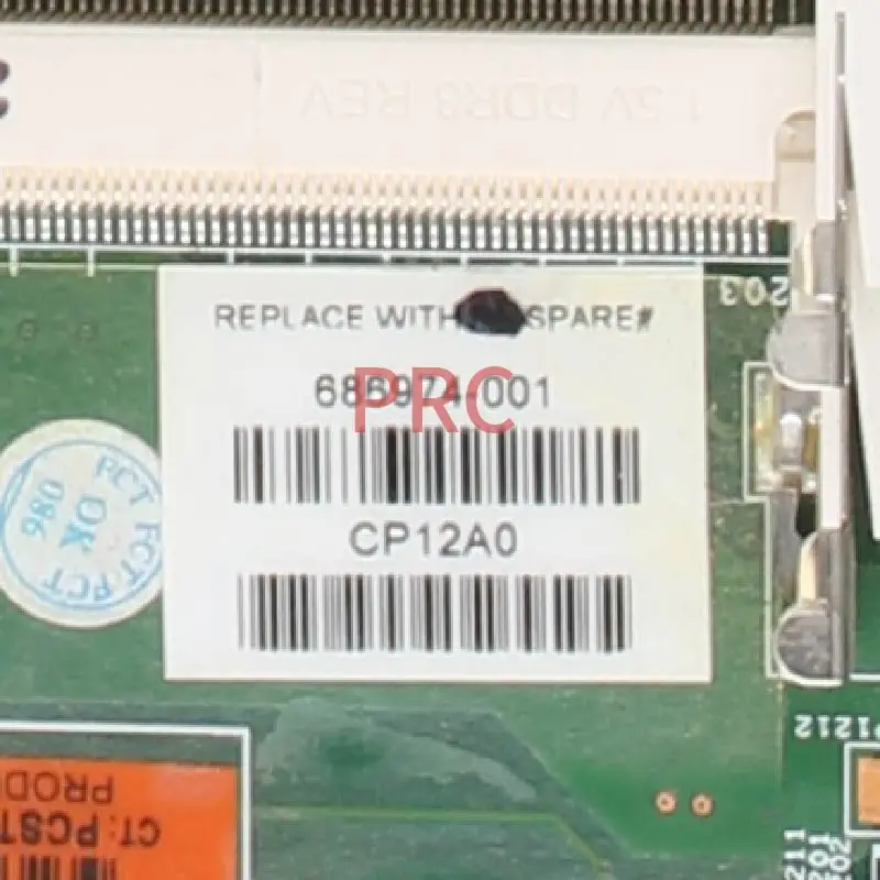 para hp probook computador portátil pga computador portátil mainboard