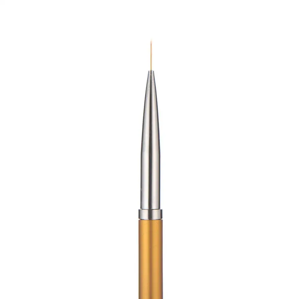 3 шт./компл. золото для ногтевого дизайна линий кисть для рисования профессиональная высококачественная УФ Гель-лак Советы 3D Дизайн маникюрный набор инструментов для рисования