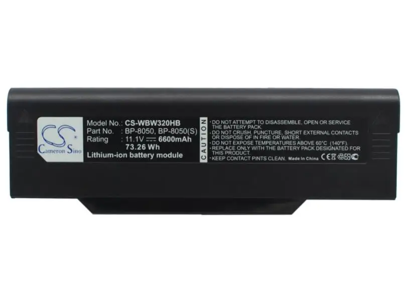 Cameron sino 6600 мА/ч, батарея для BENQ A32E 441681700001 441681700033 441681700034 441681710001 441681720001 441681730001