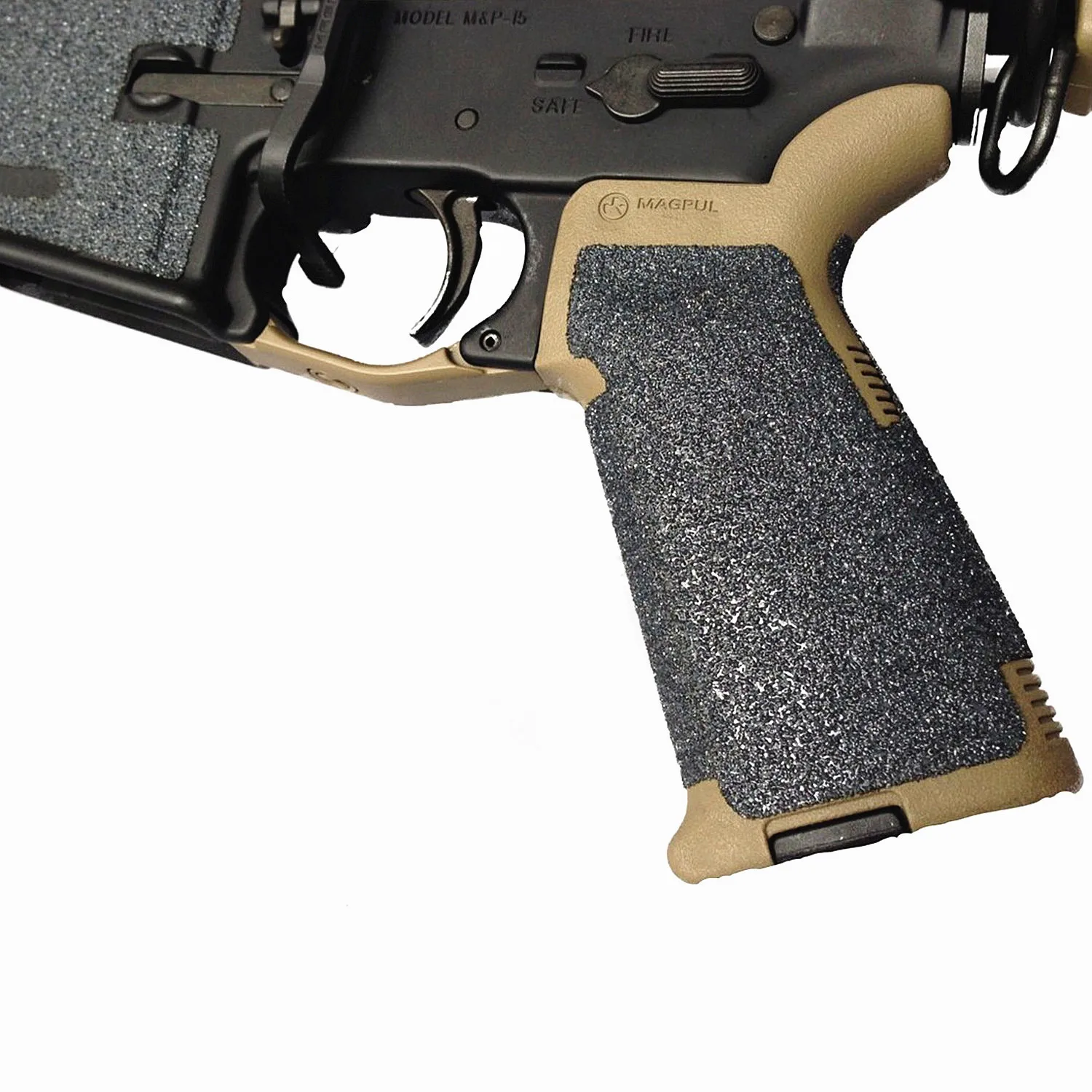 Тактическая резиновая текстурная лента перчатка для AR15 M16 M4 Magpul MOE AR Gun Airsoft Hunting 5 56