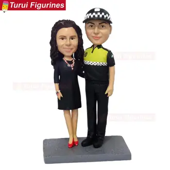 

Images of photo to bobblehead heads creator traffic policeman bobblehead figurines The Personalized Caricature Bobblehead dolls