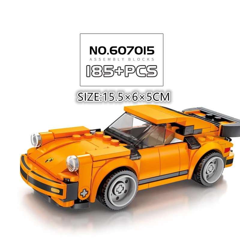 Speed Champions Technic City Assemble autos model Building Blocks supercar city Racing Car Bricks Toys for Children small bricks