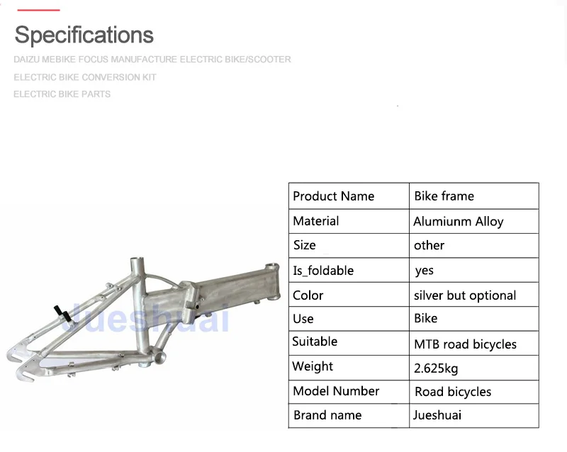 Top Aluminium Alloy Bicycle Frame Sliver Frame for Mountain Bike Road Bike MTB Parts Accessories Quadro De Bicicleta Free Shipping 1