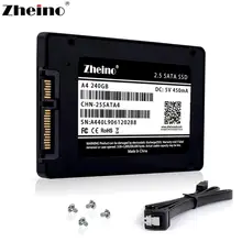 Zheino 2,5 SATA3 SSD 240GB A4 Внутренний твердотельный жесткий диск для настольного ноутбука