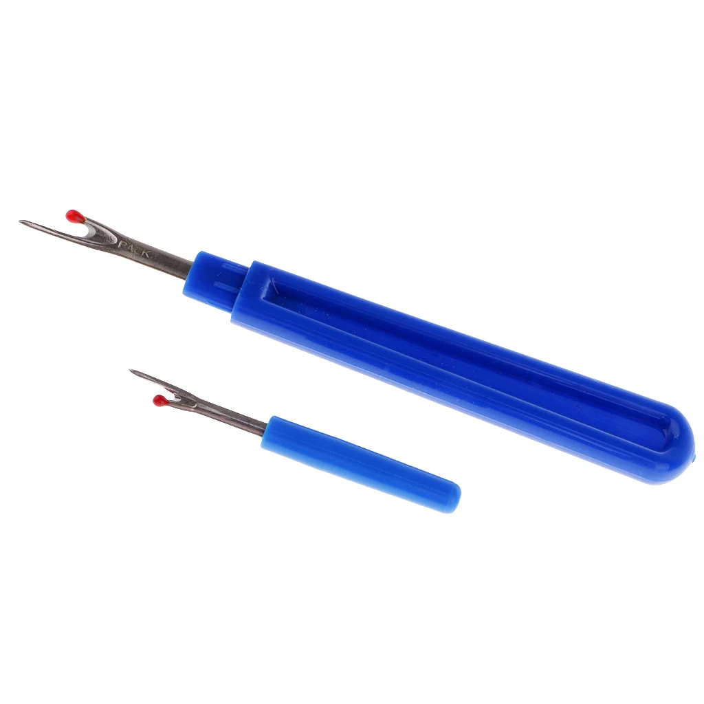 2pcs 6/13cm Blue Seam Ripper Sewing Tool Stitch Thread Unpicker Hole Cutter Thread Handle Unpicker Cutter Opening Seams Hems