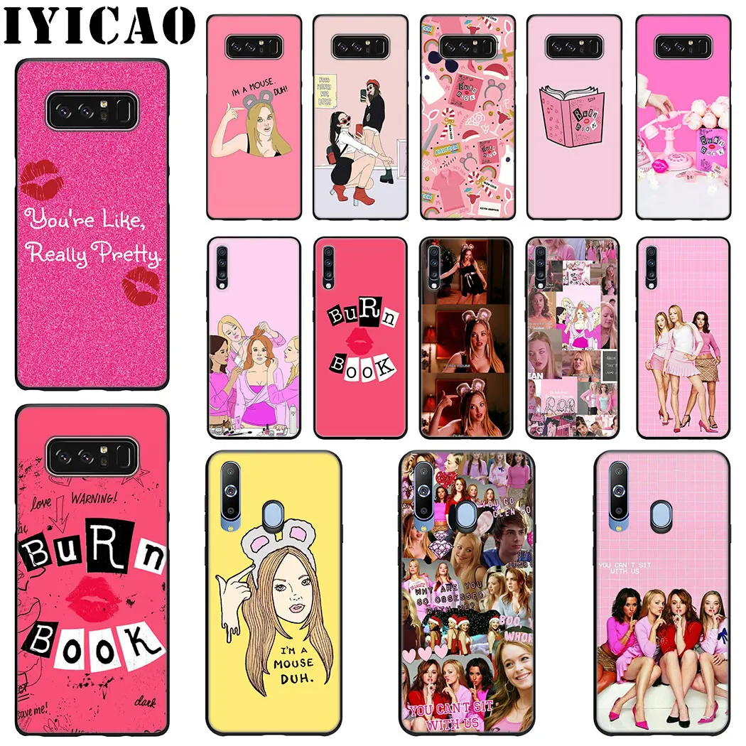 Burn Book Mean Girls Soft Silicone Case for Samsung Galaxy Note 10 Plus A50s A40s A30s A20s A10s TPU Cover |