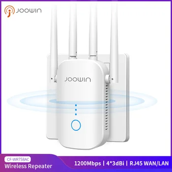 

1200Mbps Dual Band 5Ghz Wifi Router Powerful Wifi Repeater Wifi Extender 4*3dbi Antenna Long Range Wlan Wi-fi amplifier