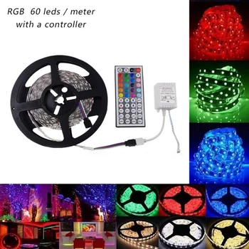 

LED Strip Light USB SMD Flexible LED Lamp Tape Ribbon RGB 1M 3M 5M 10M 20M TV Desktop Screen BackLight Diode Tape Party Supplies