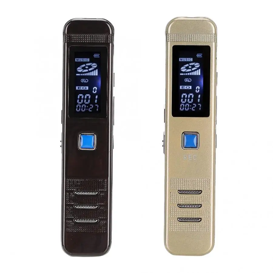 Цифровой HD диктофон шумоподавление аудио запись Ручка 8G MP3 плеер grabadora de voz