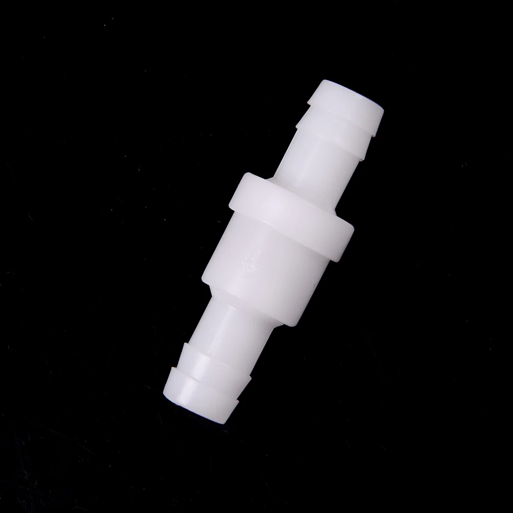 1-2 шт белый пластик один способ встроенный стопорный клапан Топливный Газ Жидкость вода 4 мм/6 мм/8 мм/10 мм/12 мм