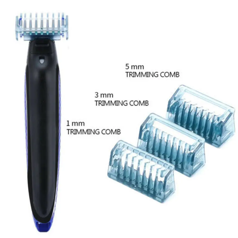 Rechargeable Men Beard Trimmer LED lights Electric Razor Shaver Multi function Shaving Machine Men Razor Hair 2