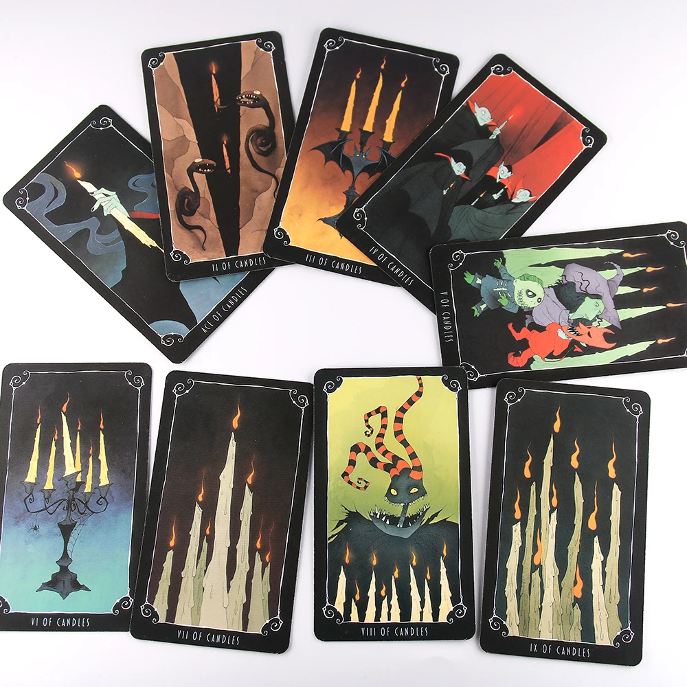 The Nightmare Before Christ mas Tarot Deck and Guidebook 78 Cards Deck and Card Game Board Game Divination Tell The Future Toy 5 The Nightmare Before Christ mas Tarot Deck and Guidebook 78 Cards Deck and Card Game Board Game Divination Tell The Future Toy 5