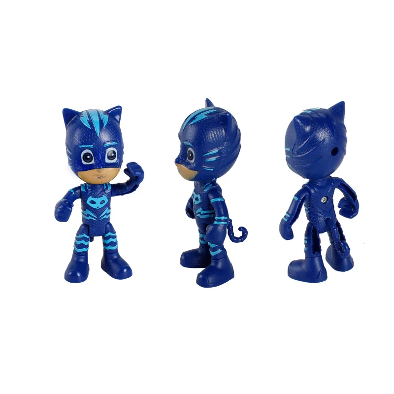 9pcs set Pj Masks cartoon Anime Figures pj 2018 character Catboy Owlette Gekko pj mask toys 1 9pcs set Pj Masks cartoon Anime Figures pj 2018 character Catboy Owlette Gekko pj mask toys 5