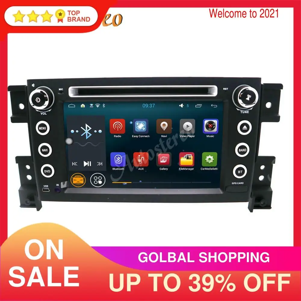 Магнитола для Suzuki Grand Vitara автомобильный dvd-плеер на основе Android-2005 2012 GPS-навигация