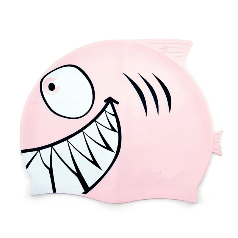 Детская Плавательная шапочка для девочек и мальчиков Силиконовая