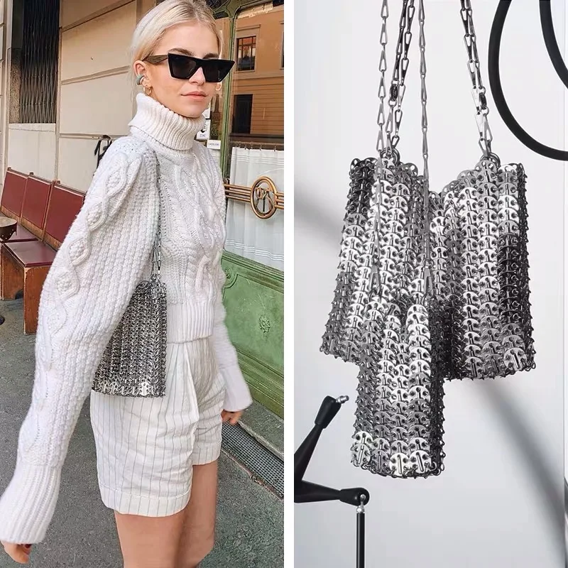 

Shining Evening bag Stylish Women Shoulder Bags Famous Brand Designer Chains Cross body Bags Flap Phone Bags Purses and Handbags