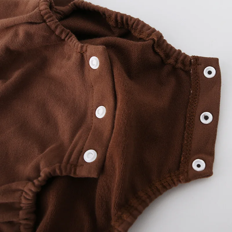 Thick newborn baby clothes cotton long sleeve boy jumpsuit warm infant baby girls bodysuit toddler pajamas children outfits