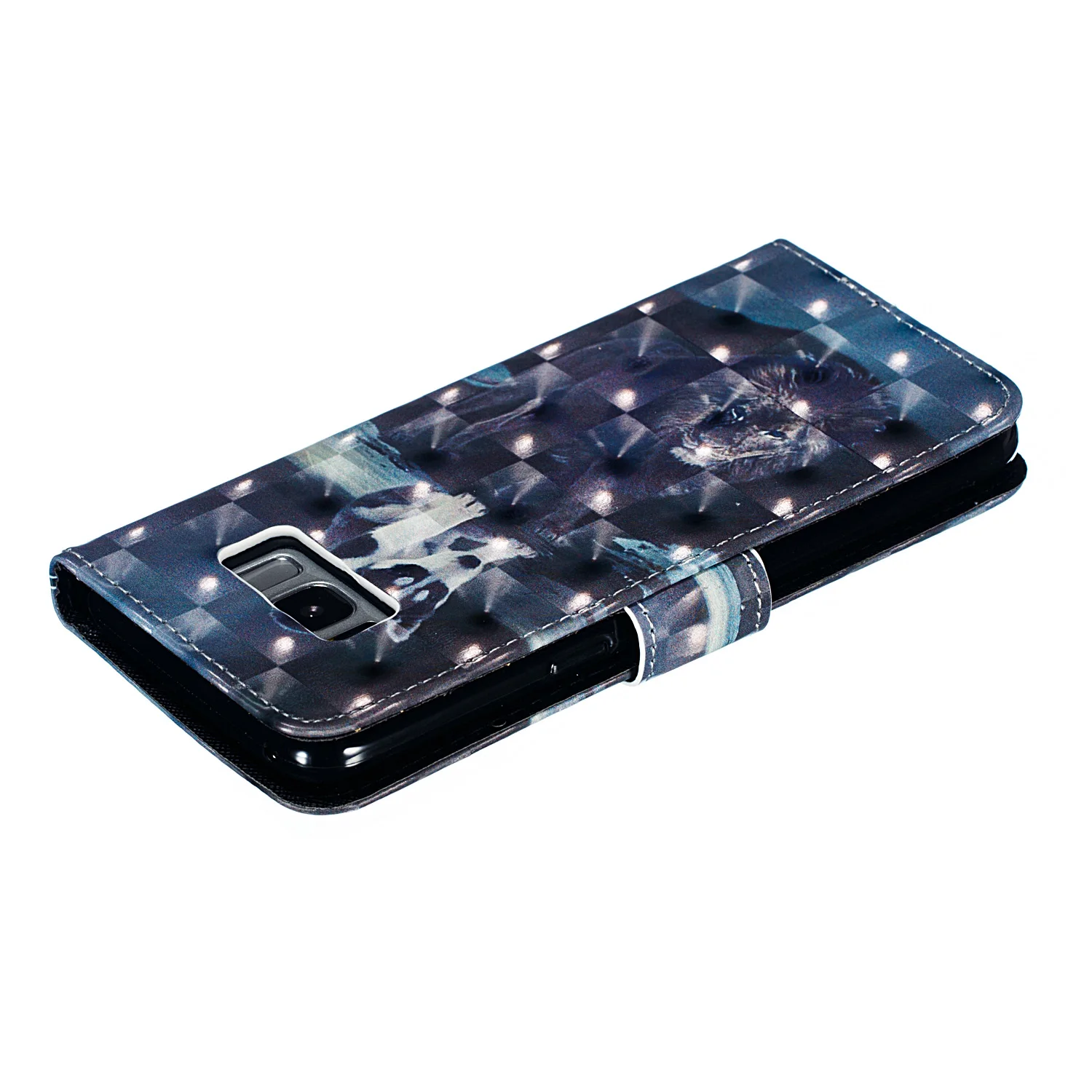 3D бумажник чехол для Samsung Galaxy S8 S8plus s9 S9plus s10 S10E Искусственная кожа флип чехол для телефона A6 a6plus j8 A9 Старлайт чехол