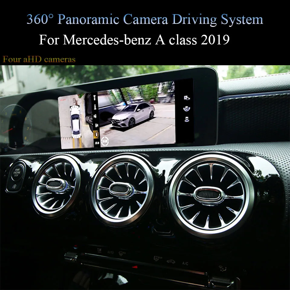 

aHD Panoramic 360 Degree All Round View Car Camera System for New Mercedes-Benz NTG6.0 A class Big Screen Original Infotaiment
