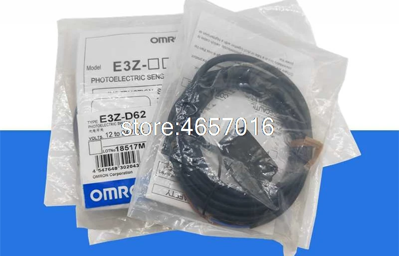 Бесплатная доставка E3Z-D62 PNP 8-50 см Omron фотоэлектрический датчик новый высокое