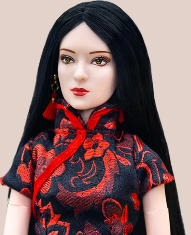 Хорошее качество 22 подвижных суставов китайская Кукла Коллекция куклы Новая мода Лучшие подарки для девочек Симпатичные куклы A179 - Цвет: a full doll