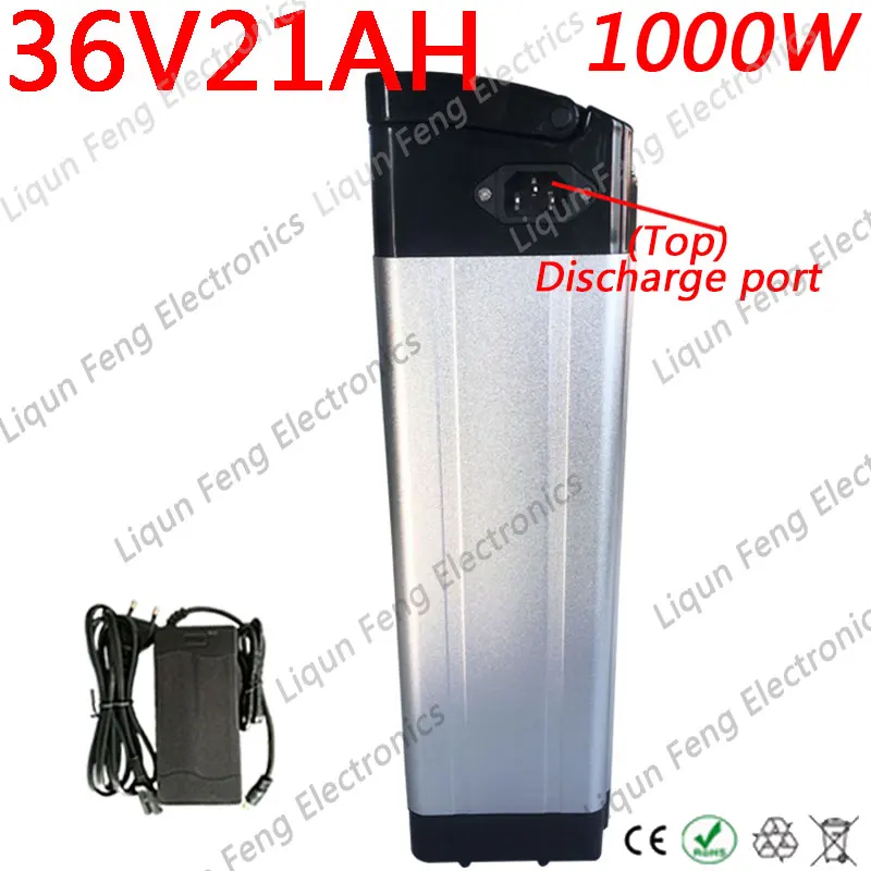 Литиевая батарея 36V 1000W 500W литиевая 8AH 10AH 11AH 12AH 13AH 14AH 15AH 17AH 18AH 20AH 21AH 24AH 27AH 28AH
