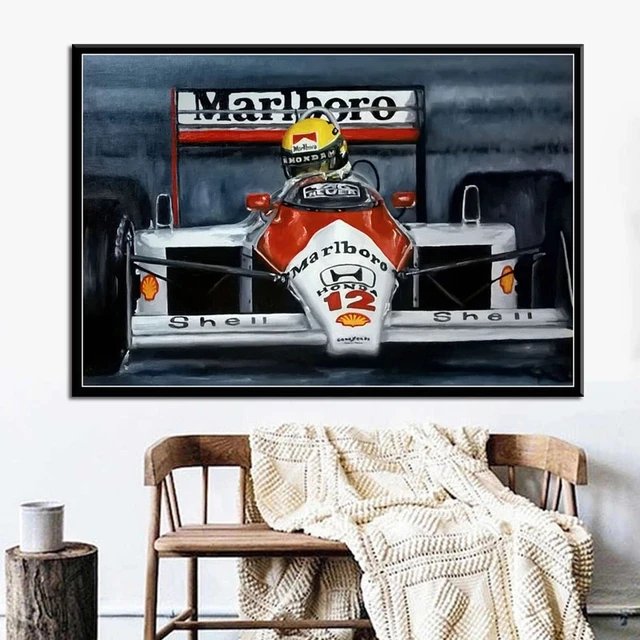 アイルトンセナ絵画