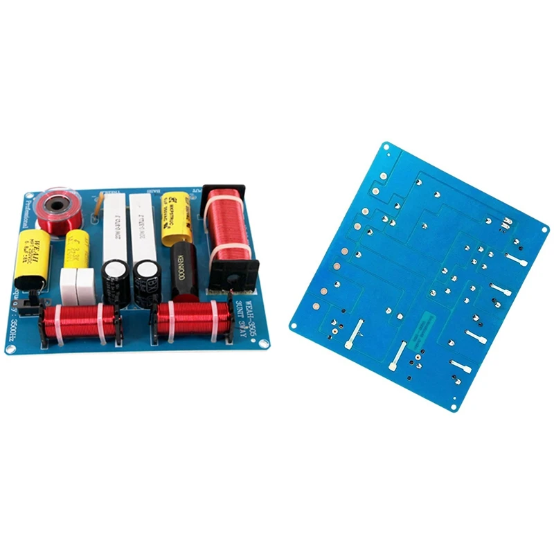 IG 2Pcs 300 Вт 3 Way ВЧ басы средние Динамик кроссовер с делителем частоты