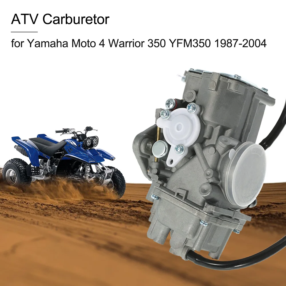 Новый карбюратор для Yamaha Moto 4 Warrior 350 YFM350 и Карбюратор Ремонтный комплект Carb Rebuild Kit