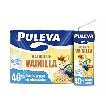 

Puleva Batido de Vainilla - Pack de 6 x 200 ml - Total: 1200 ml