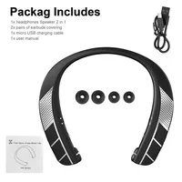 Bluetooth LZ-6 LZ-5 5.0 Neckband Headset Wireless Earphone Speaker Headphone Waterproof Sport Headset With Mic NoiseCancelling - Image 6