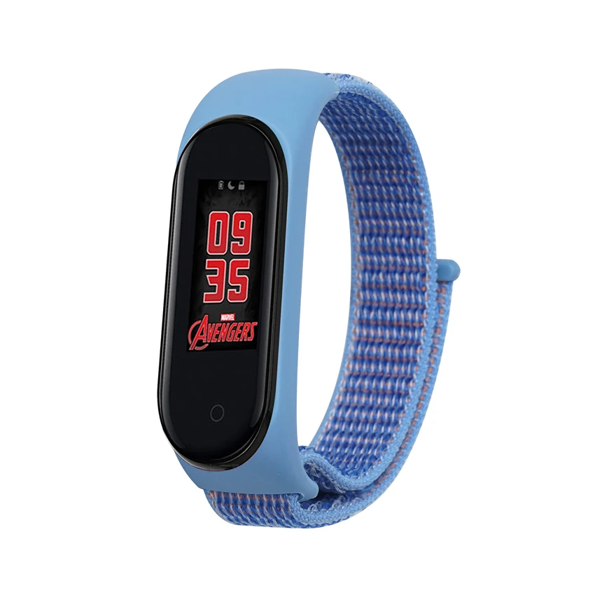 Nylon Strap Wristband for Xiaomi Mi Band 5 4 3 Wrist Bracelets Sport loop watch Belt Smart Watch Band Replacement Accessories