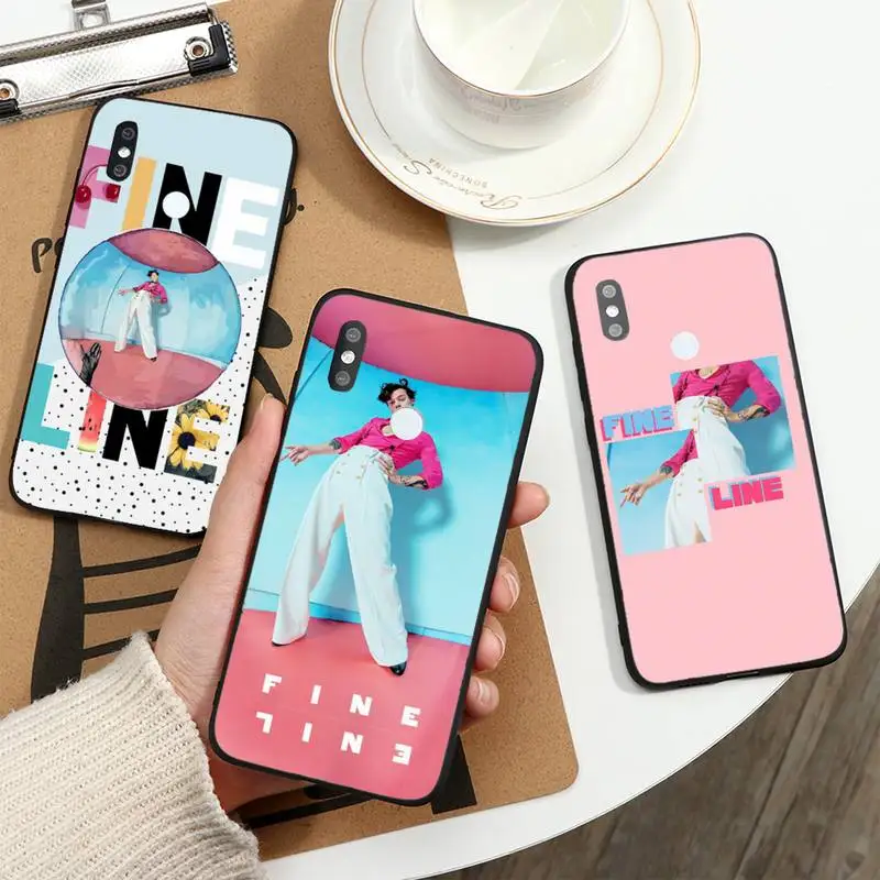 

pink Harry Styles one direction Phone Case For Xiaomi Mi A1 A2 5 6 6PLUS 8 9 SE Lite MIX 2 2S MAX 2 3 Pocophone F1