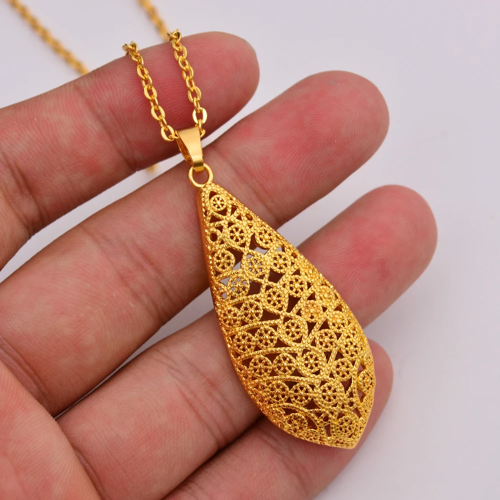 WANDO новые эфиопские ожерелья и подвески золотого цвета ювелирные изделия для африканских/эфиопских/нигерийских женщин подарок WP10