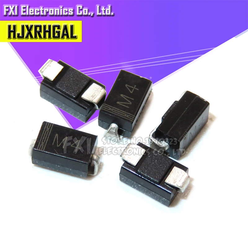 100 шт. выпрямительный диод 1N5819 SS14 1N5822 SS34 SR160 SS16 1N5817 SS12 SMA SR1100 SS110 SR360 SS36 SR240 SS24 SR2100 SS210