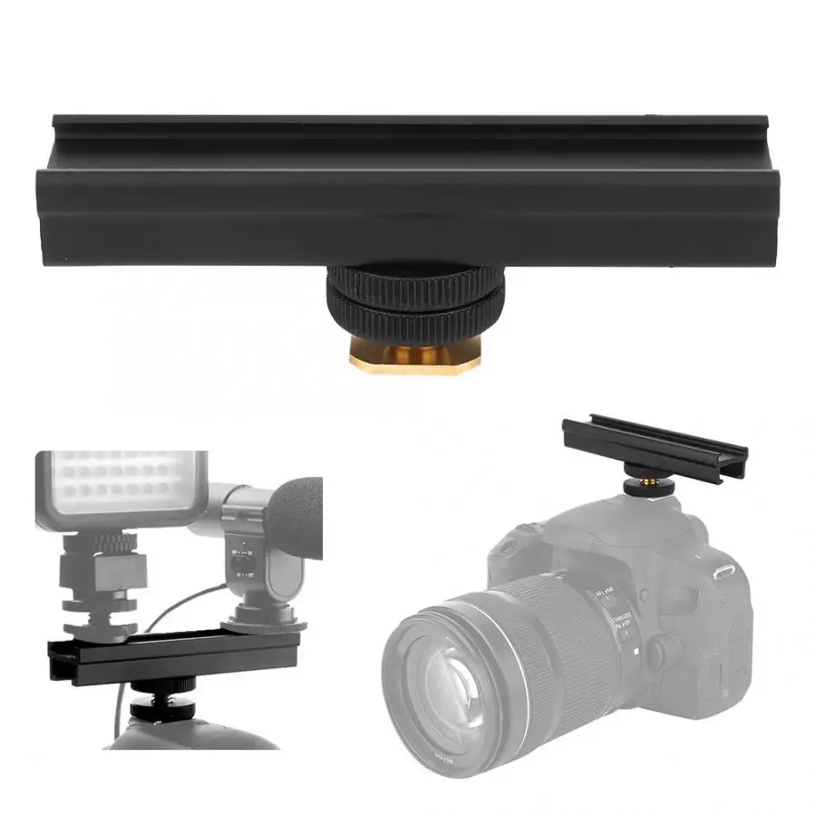 Легкая бленда ESE-10 10 см крепление для холодного башмака удлинитель кронштейн держатель с 1/4 дюймовым винтом отверстие для Canon для камеры Nikon