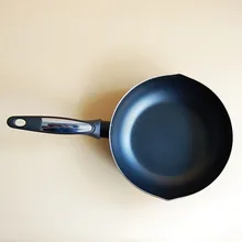 Стиль 24 см в японском стиле алюминиевый двойной нижний маленький Казан OPP мешок AC-3130 антипригарная сковорода заводская цена прямой Селлин