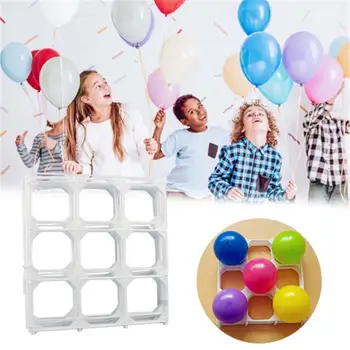 

10PCS 9-grid Balloon ShapeHoliday Party Wedding Ceremony Balloon Grids For Balloon Wall Art Birthday Wedding Party Decor