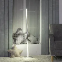 Современный минималистичный напольный светильник, металлический светодиодный напольный светильник для гостиной, спальни, стоячий светильник, светодиодный напольный светильник с регулируемой яркостью