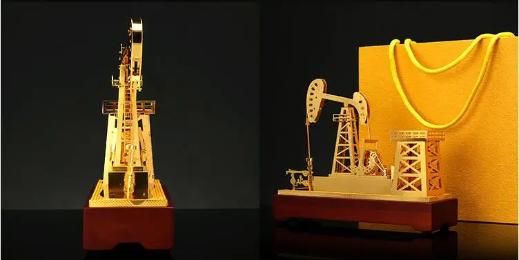 Металлические нефтяные экстракторы насосная установка модельные металлические изделия инженерное Строительство Украшение подарок