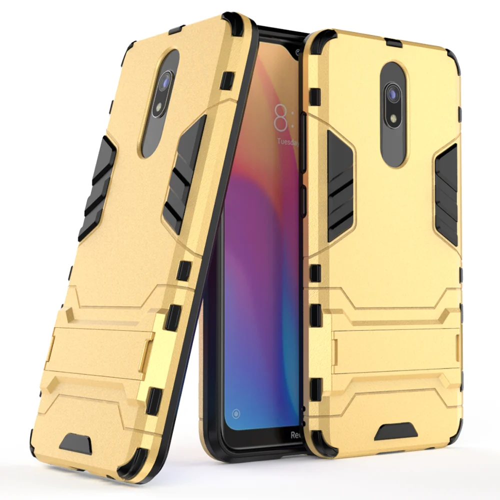 Защитный противоударный чехол подставка для Redmi 8 8A Xiaomi чехол|Бамперы| |