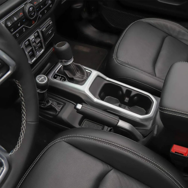 Панельная Накладка для коробки передач рамка внутренняя отделка для- Jeep Wrangler JL автомобильные аксессуары