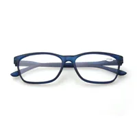Stylish Rectangular Reading Glasses Hinged Reading Glasses for Men and Women,Diopter 0.5 1.75 2.0 4.0 ... Lens Width 1