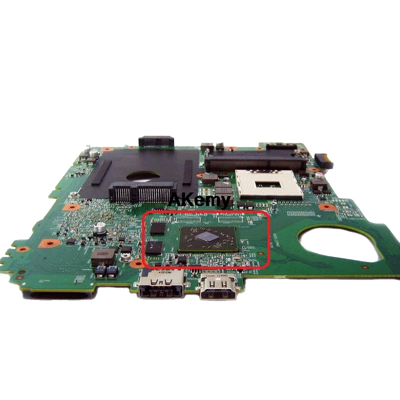 N5110 для DELL inspiron 15R N5510 CN-0J2WW8 0J2WW8 HM67 DDR3 GT525M 1 ГБ GPU оригинальная материнская плата Тест de