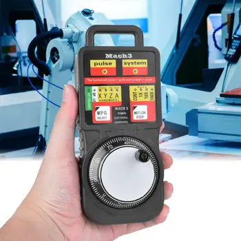 

CNC Pulse Generator 4 Axis mpg Pendant handwheel MACH3 USB Industrial Electronic Handwheel Manual Control Pulse Generator