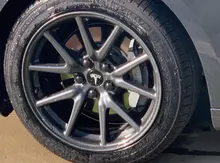 BENOO-Tapas de cubo de rueda para Tesla Model 3/S/X con 4 tapas centrales y 20 tuercas de rueda, Kit de decoraciones Tesla, 25 uds.