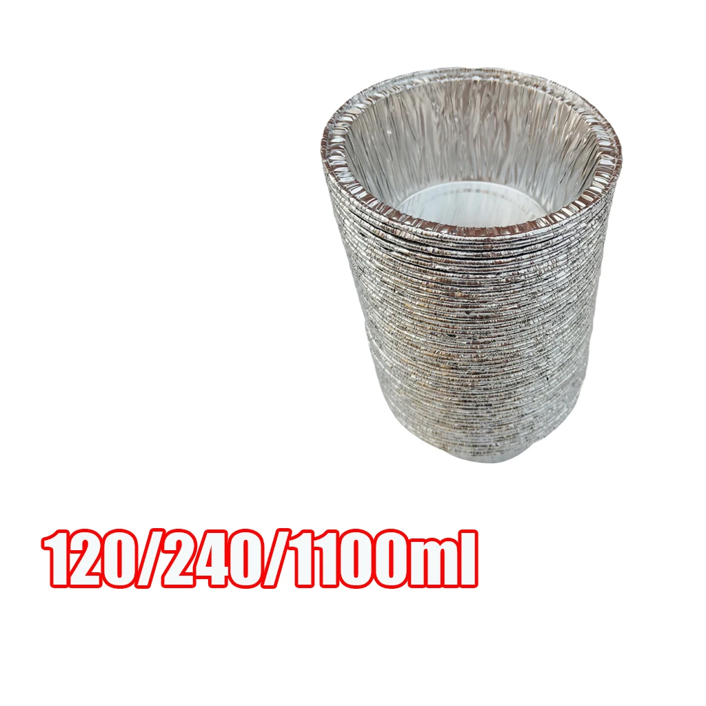 Deep Aluminum Foil Tin Pie Pans Disposable for Baking Roasting Recyclable