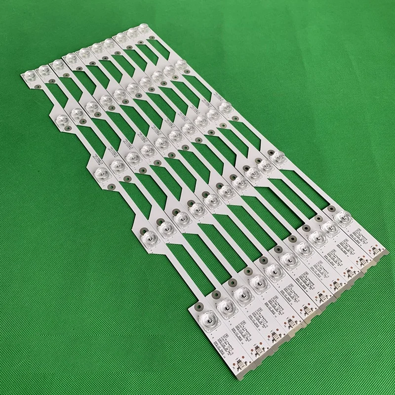 10 шт./компл. 5 светодиодный Светодиодный Подсветка полосы для LVU550NDEL CD9W18 4C-LB5504-HR3 HR4