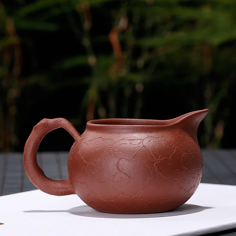 Clay Tea Cup Pitcher Bionic Pine Gall Tea Pot Wholesale Yixing Tea Set Accessories Wholesale Customizable Lettering